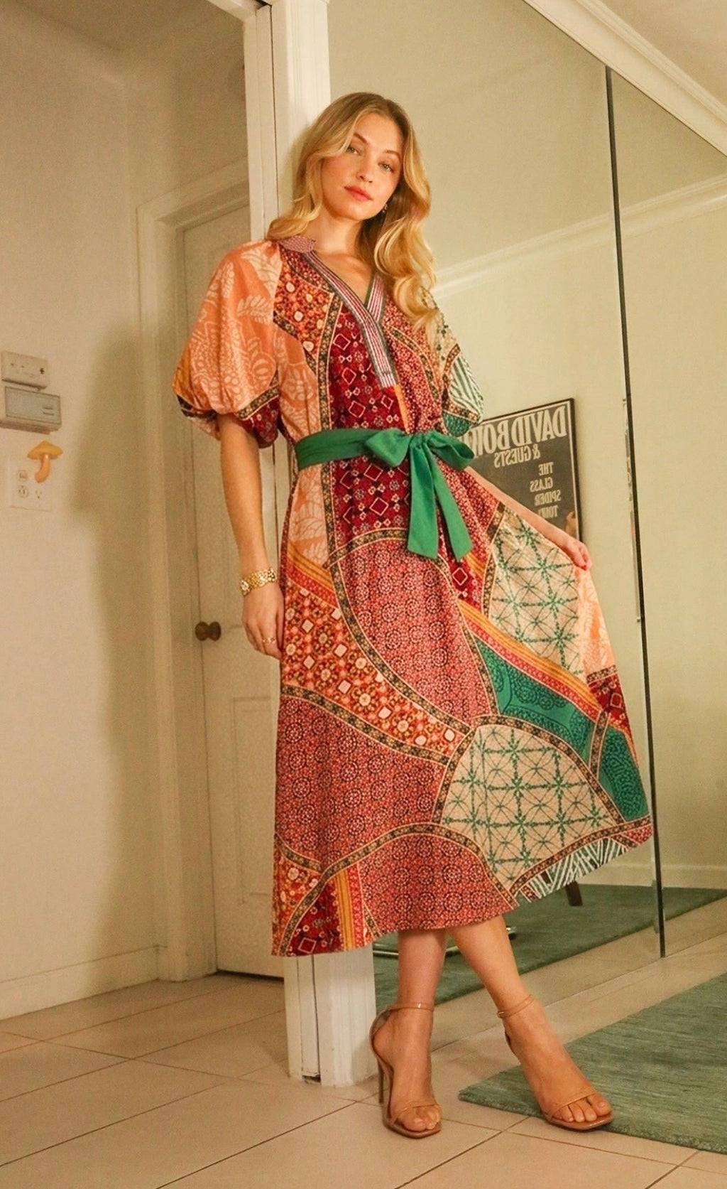 Patchwork Paradise Dress